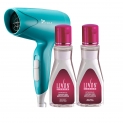 Livon Heat Protect Serum, For Protection Upto 250°c, 2x Less Hair Breakage & Syska Hair Dryer, 100 ml (Pack of 2)