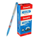 Luxor UNIFLO Ball Pen Blue (20’s Box)