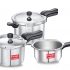 Pigeon by Stovekraft 104 Deluxe Aluminium Pressure Cooker, 7.5 Litres