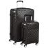 AGARO Regal Set of 2 58cm+68cm Polycarbonate Blue Hardsided Suitcase/Luggage