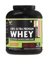 Advance MuscleMass Whey Protein Concentrate With Enzyme Blend| 24.7 g protein | Lab tested | Raw Whey from USA | Strawberry Flavour | 3 Kg (6.6 lb)