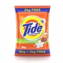 Tide Plus Extra Power Detergent Washing Powder – 6 kg (Jasmine and Rose) with Free Detergent Powder – 2 kg