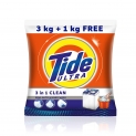 Tide Ultra 3 in 1 Clean Detergent Washing Powder – 3 kg + 1 kg Free = 4 kg