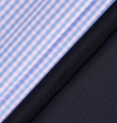 Raymond Men’s Checkered Combo Fabric