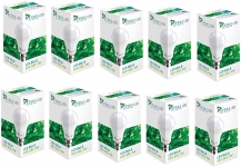 Syska SSK-SRL Base B22 9-Watt LED Bulb (Pack of 10, Cool White)
