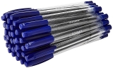 Solimo Ball Pens, 0.7mm, Blue, Set of 40