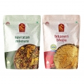 Bhikharam Chandmal Navratan Mixture 1kg & Bhujiya 1kg Combo Pack