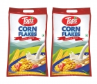 Tops Corn Flakes 500gm Pouch, Pack of 2