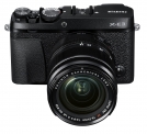 Fujifilm X-E3 24.3 MP Mirrorless Camera with XF 18-55 mm Lens (APS-C X-Trans CMOS III Sensor, X-Processor Pro Engine, EVF, 3″ LCD Touchscreen, Phase Detection AF, 4K Video, Film Simulations) – Black