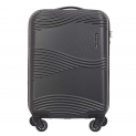 Kamiliant Kam Teku ABS 55 cms Black Hardsided Cabin Luggage (KAM TEKU SP 55cm TSA – Black)