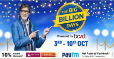 Flipkart : The Big Billion Days (3rd – 10th Oct)