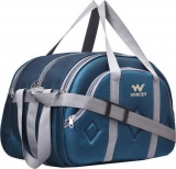 40 L Strolley Duffel Bag – BRAND_WINCEY_(Expandable) super premium quality polyester light weight duffel bag (sea green) Duffel Strolley Bag (Blue) – Green