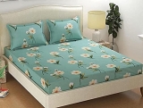 Pridhi Super Cotton Double Bedsheet With Two Pillow Covers For Kids (Multicolour, 90 X 90 Inch)