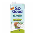 So Good Coconut Beverage Unsweetened 1 Ltr