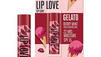 Lakmé Lip Love Gelato Chapstick, Moisturizing Tinted Lip Balm With Spf 15, Crème Finish, 4.5G – Berry Mint