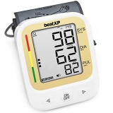 Beatxp Bp Machine – Fully Automatic Bp Monitor Large Cuff Size – Memory Feature With Pulse Rate Detection – 1 Yr Warranty – Large Display Size (White)