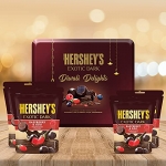 Hershey’S Exotic Dark – Diwali Delights Gift Pack Raspberry & Goji 266G, Chocolate