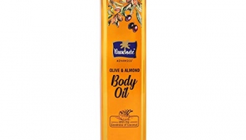 Parachute Advansed Olive & Almond Body Oil, For Nourished Glowing Skin, 400 Ml
