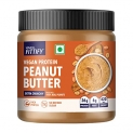 Saffola Fittify Vegan Protein Peanut Butter | Extra Crunchy | High Protein | No Refined Sugar | Vegan | 340G