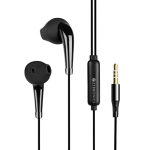 Zebronics Zeb-Calyx Wired In Ear Earphones With Mic (Black)