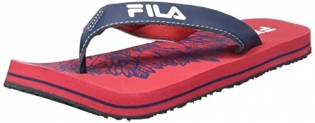Fila Men’S Remy Chn Rd/Pea/Wht Slippers-10 Uk (11007635)