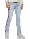 Neostreak Men’S Slim Fit Jeans (Neohpsstripewrw_White Grey_32)