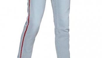 Neostreak Men’S Slim Fit Jeans (Neohpsstripewrw_White Grey_32)