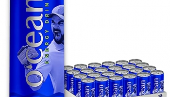 Ocean Energy Drink Enriched With Natural Caffeine, Glucose & Vitamins| 250Ml | Pack Of 24 – Virat Edition Energy Drink