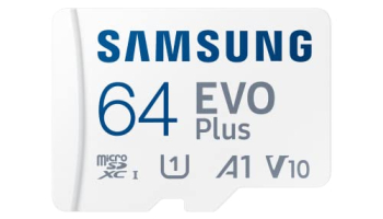 Samsung Evo Plus 64Gb Microsdxc Uhs-I U1 130Mb/S Full Hd & 4K Uhd Memory Card With Adapter (Mb-Mc64Ka)