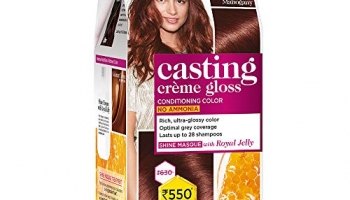 L’Oreal Paris Casting Creme Gloss Hair Color, Mahogany 550, 87.5G+72Ml