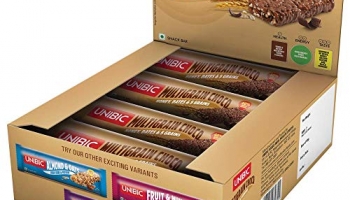 Unibic Snack Bar Multigrain Choco, 12 X 30 G