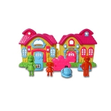 Toyzone Barbie Little Angle-Doll House| Girls Toys|Grand Villa House |Family Doll House|Barbie Doll House|Role Play Set| Doll House With Furniture| Doll House Play Set For Kids|