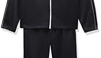 Nike Men’S Warm Up Tracksuit (Bv3035-010_Black White_Small)