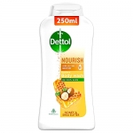 Dettol Body Wash And Shower Gel For Women And Men, Nourish – 250Ml | Soap-Free Bodywash | 8H Moisturization