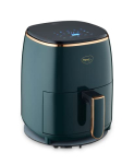 Pigeon Healthifry Digital Air Fryer, 360° High Speed Air Circulation Technology 1200 W With Non-Stick 4.2 L Basket – Green