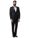 Raymond Black Regular Fit Wool Blend Suit