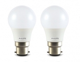 Philips 2.7 Watts B22D Led Golden Yellow Bulb (Ace Saver) – Pack Of 2