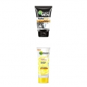 Garnier Men Power White Anti-Pollution Double Action Facewash, 100Gm And Garnier Skin Naturals Light Complete Facewash, 100G