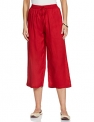 Amazon Brand – Tavasya Women’S Loose Fit Rayon Palazzo (217_Salsa Red_Xs_Salsa Red_Xs)