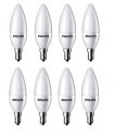 Philips 4-Watt 400-Lumen Frosted Candle E14 Base ( Cool White, Pack Of 12) – Decorative , Ambience For Chandeliers, Wall Lights, Desk Lamps, Floor Lamps