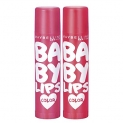 Maybelline New York Baby Lips Cherry Crush & Baby Lips Berry Crush, Red, 31.2 G (Pack Of 2)