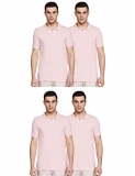 Amazon Brand – Symbol Men’S Solid Regular Polo Shirt (Jc-Po4_Pink L)