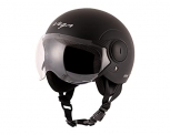 Atom Dull Black Helmet-M
