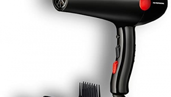 Nova Nhp 8215 1800 Watts Professional Hair Dryer For Women (Black/Red)