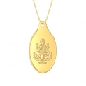 Joyalukkas 24 Kt (999) 2 Gram Goddess Lakshmi Gold Pendant For Girls