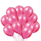 Crackles Pink Metallic Balloons For Happy Birthday Decorations ,Baby Shower,Party Supplies,Bachelorette Bride To Be 50 Pc