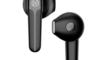 Noise Buds Ace Truly Wireless Half In-Ear Earbuds With 24H Playtime, Instacharge(10 Min=120 Min), 13Mm Driver, Tru Bass And Bt V5.3 (Charcoal Black)