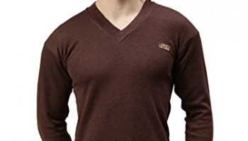 Lux Cottswool Men’S Regular Fit Undershirt (Cott3_Brown_Top_Fsv_1Pc 100Cm)