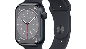 Apple Watch Series 8 [Gps 45 Mm] Smart Watch W/Midnight Aluminium Case With Midnight Sport Band. Fitness Tracker, Blood Oxygen & Ecg Apps, Always-On Retina Display, Water Resistant