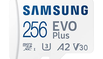 Samsung Evo Plus 256Gb Microsdxc Uhs-I U3 130Mb/S Full Hd & 4K Uhd Memory Card With Adapter (Mb-Mc256Ka)